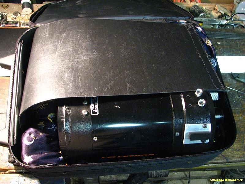 Homemade Dew Shield 01 June 2010 The Chicago Astronomer